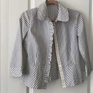 Striped button shirt